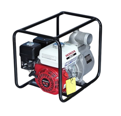 Bomba de agua residual de 3''x3'', motor a gasolina