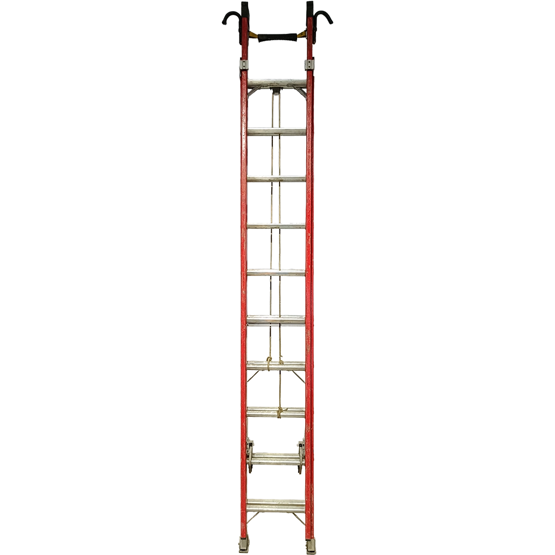Escalera extensible de 20' fiberglass